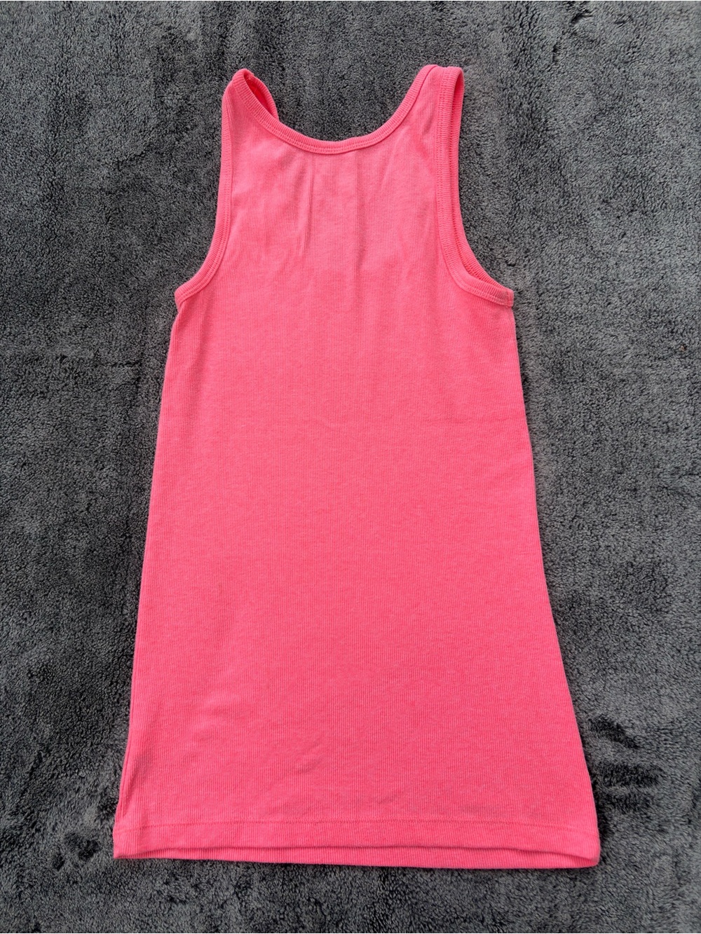GAP Pink Ribbed Essential Tank - Picture 3 of 4